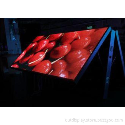 Big Waterproof Double Sided LED Sign Display P31.25 Long Vi